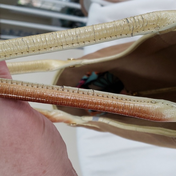 Lilly Pulitzer purse suede - Picture 8 of 9